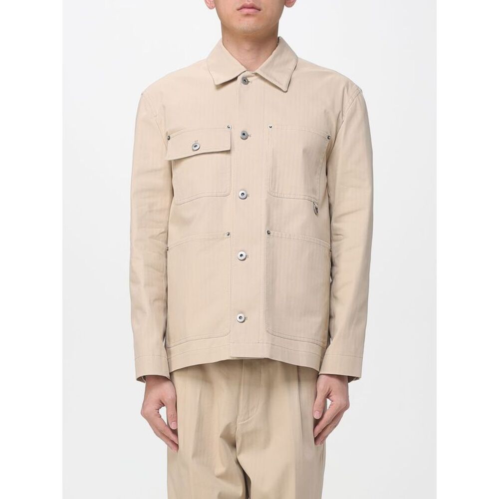 Paolo Pecora Jacket Men Beige